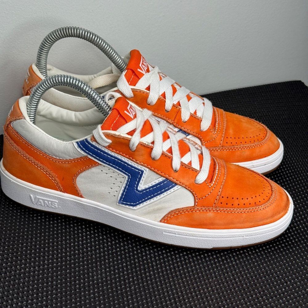 Vans Lowland CC "Puffins Bill Orange" Size M 6 W 7.5 Sneakers !
